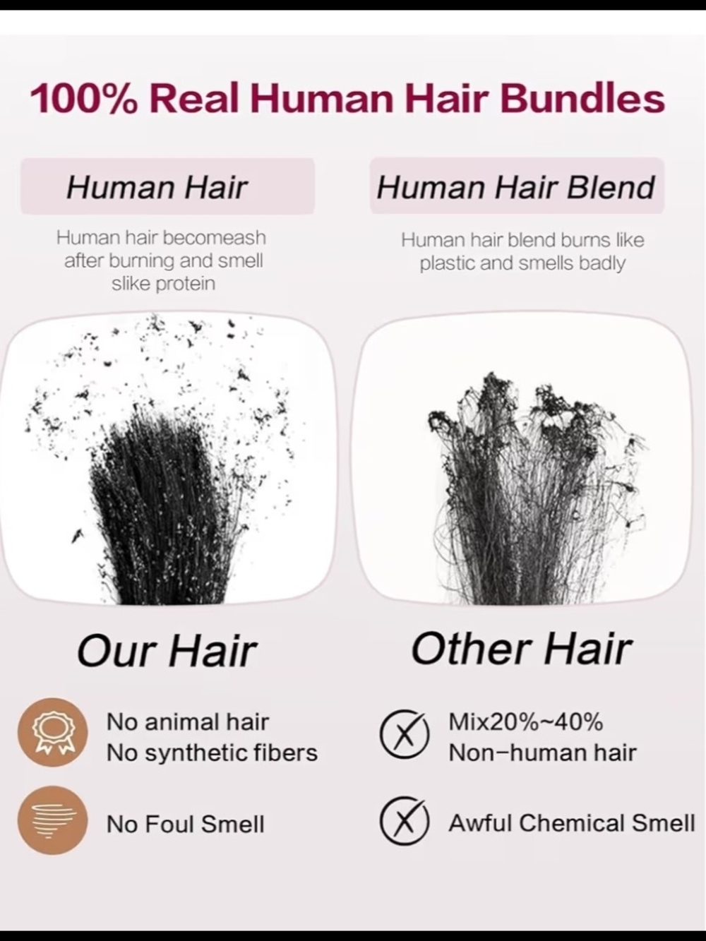 16A Burmese Curly Human Hair Bundles(4) - Picture 7 of 9